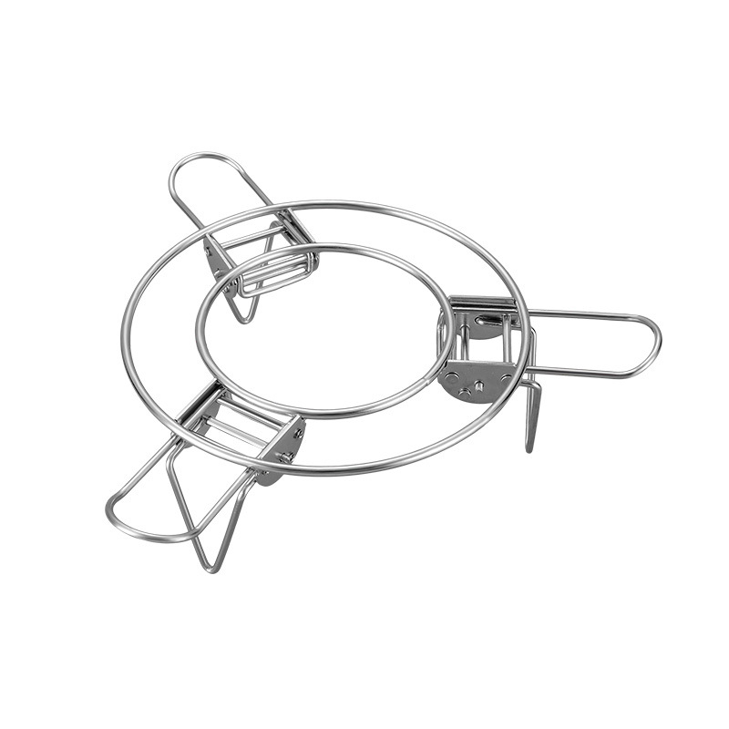 Raft de aburi din oțel inoxidabil 304, pliabil și telescopic, pernă izolatoare pentru apă și căldură, suport universal, mai multe dimensiuni, multifuncțional pentru uz casnic