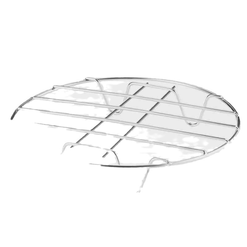 Raft de abur rotund din oțel inoxidabil 304, cu patru picioare, pentru orez cooker, accesorii bucătărie