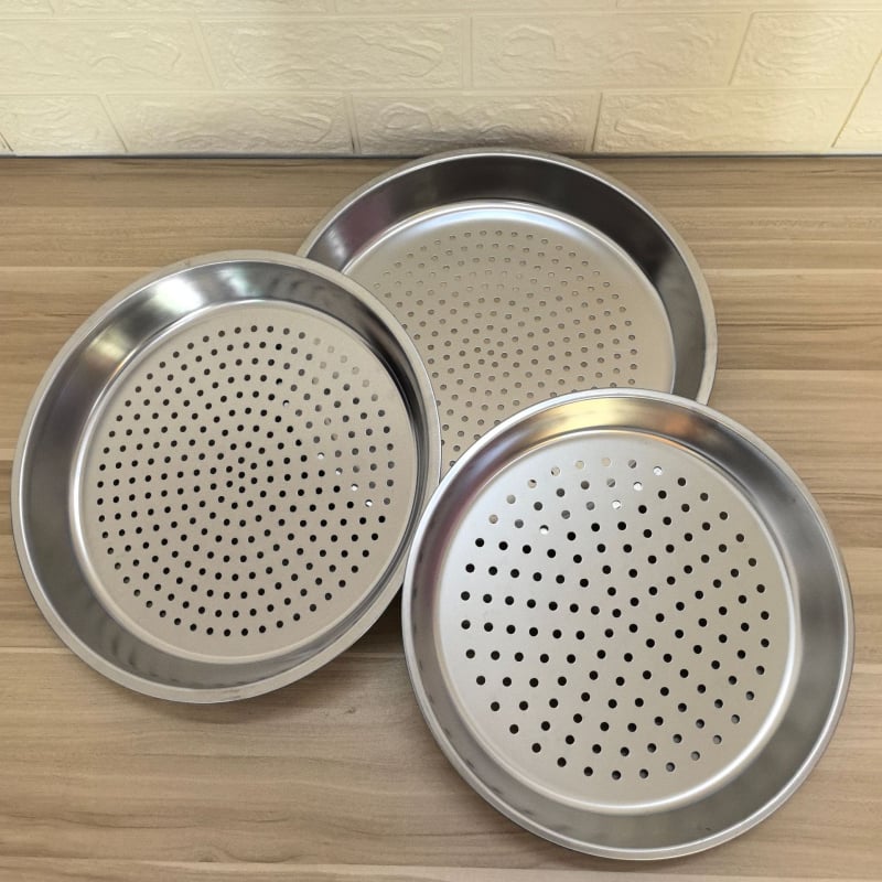 Raft de aburi din oțel inoxidabil pentru wok, placă circulară de aburi cu capacitate mare