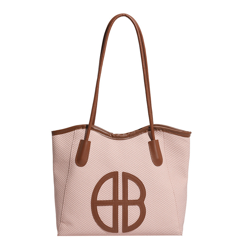 Ženska torba velikog kapaciteta za dnevno nošenje, patchwork tote, preko ramena, 2026 dizajn