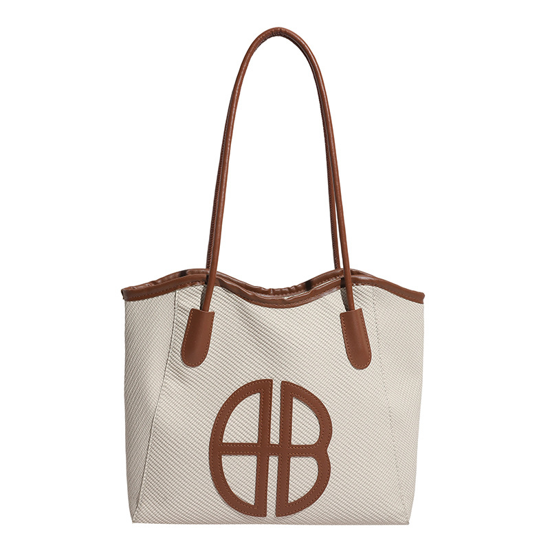Ženska torba velikog kapaciteta za dnevno nošenje, patchwork tote, preko ramena, 2026 dizajn