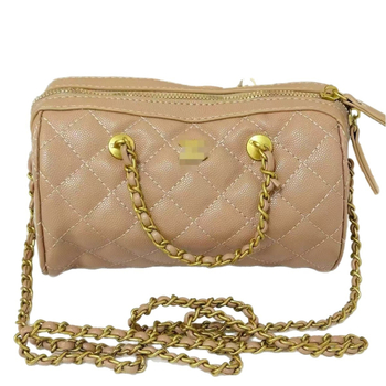 Ženska torbica u Chanel stilu, PU koža, izvezeni dijamantni quilt dizajn, mala veličina, crossbody torba