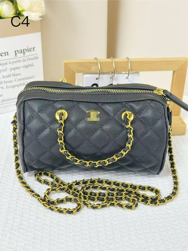 Ženska torbica u Chanel stilu, PU koža, izvezeni dijamantni quilt dizajn, mala veličina, crossbody torba