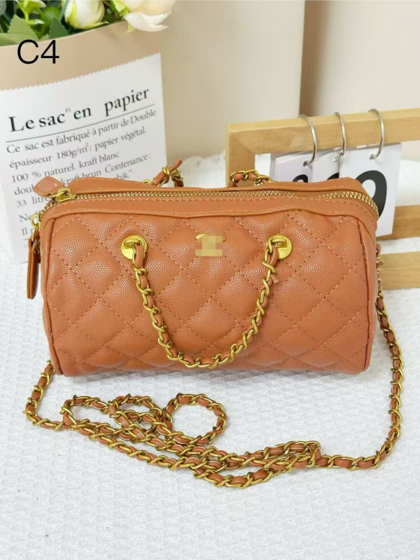 Ženska torbica u Chanel stilu, PU koža, izvezeni dijamantni quilt dizajn, mala veličina, crossbody torba