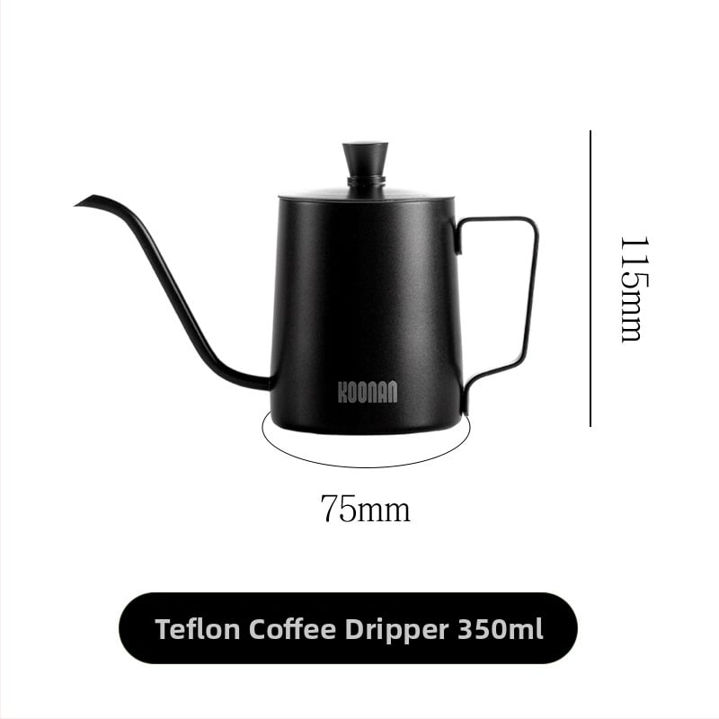 Set de cafea prin filtrare manuală, cu filtru de cafea din sticlă, cană-filtru și filtru de cafea