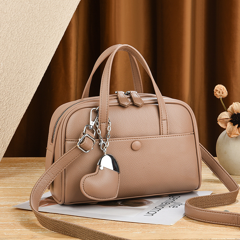 Ženska PU crossbody torbica, velika veličina, korejski stil školjkaste torbe, proljeće 2025
