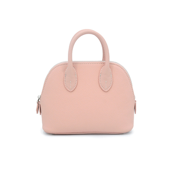 Ručna kožna torbica u obliku školjke, mini veličine, crossbody torba za žene