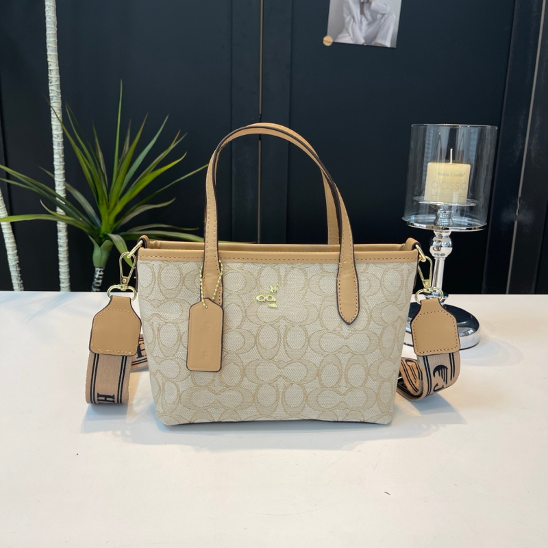 C Brand City25 torba-vedro s ugrađenim zatvaračem, dvostruke naramenice, svakodnevna upotreba, vintage stil košare