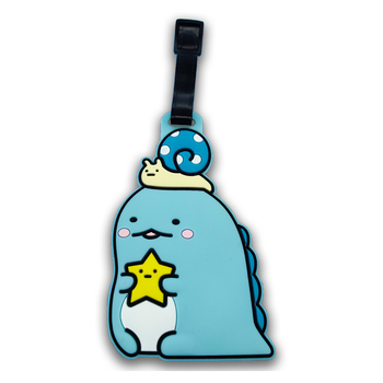 Corner Creatures Ετικέτα Αποσκευών, PVC Ευέλικτος Καρτούν Σχέδιο, Ιαπωνικού Στυλ, Γλυκός Σχεδιασμός