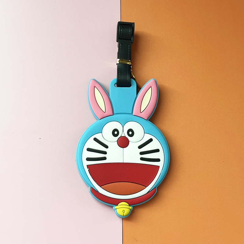 Corner Creatures Ετικέτα Αποσκευών, PVC Ευέλικτος Καρτούν Σχέδιο, Ιαπωνικού Στυλ, Γλυκός Σχεδιασμός