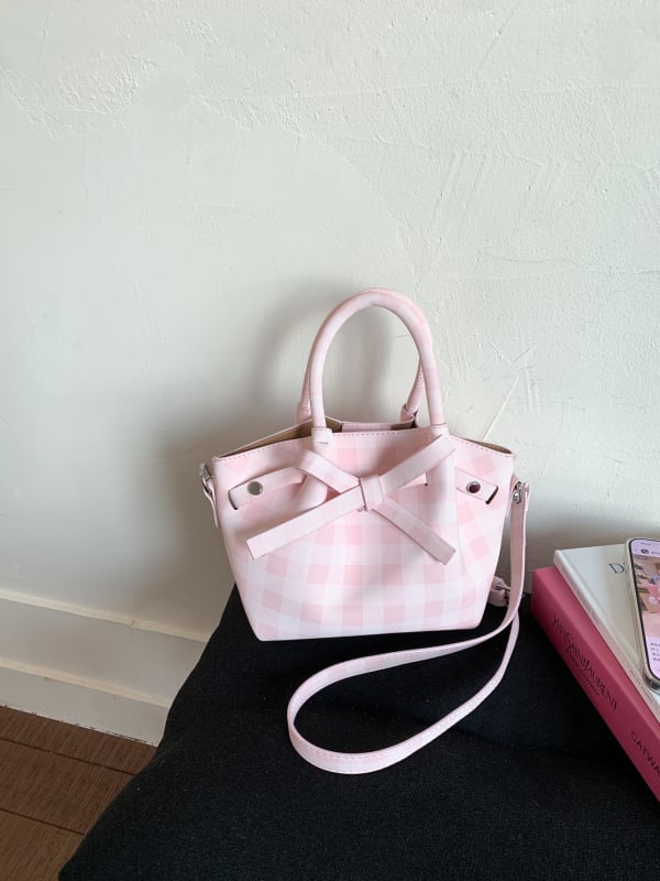 Ženska bucket torbica s gornjom ručkom, 2025 proljeće/ljeto, luksuzna i elegantna crossbody torba