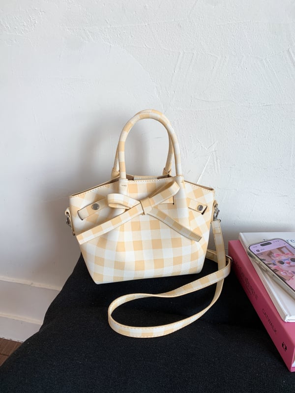 Ženska bucket torbica s gornjom ručkom, 2025 proljeće/ljeto, luksuzna i elegantna crossbody torba