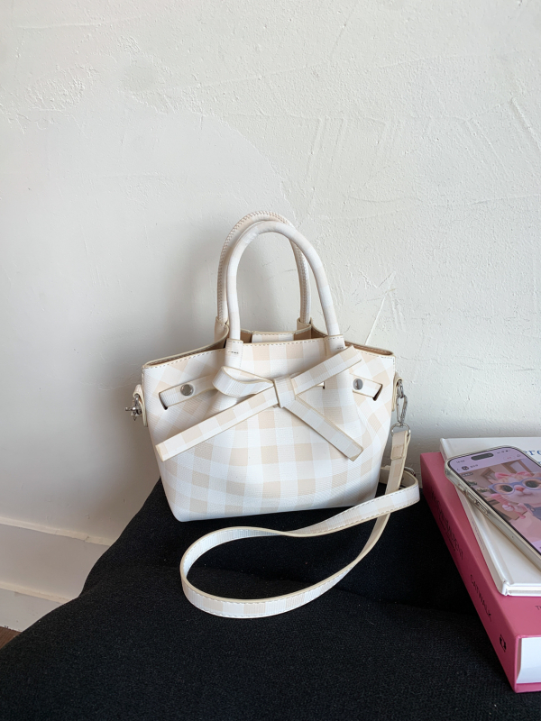 Ženska bucket torbica s gornjom ručkom, 2025 proljeće/ljeto, luksuzna i elegantna crossbody torba