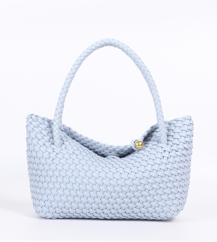 Ručno tkana kožna torba od prave kože, retro tote stil, ženska torba