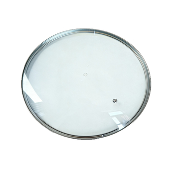 Capac de oală din sticlă temperată, tip G, rezistent la temperaturi înalte, transparent, rotund, universal pentru gătit