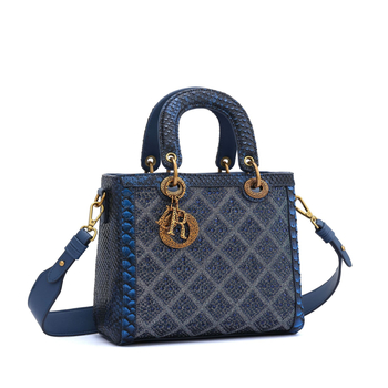 2025 Novi stil Princess Diana torba za žene, PU koža, torba za rame i crossbody