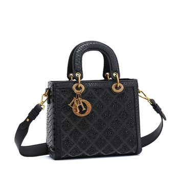 2025 Novi stil Princess Diana torba za žene, PU koža, torba za rame i crossbody