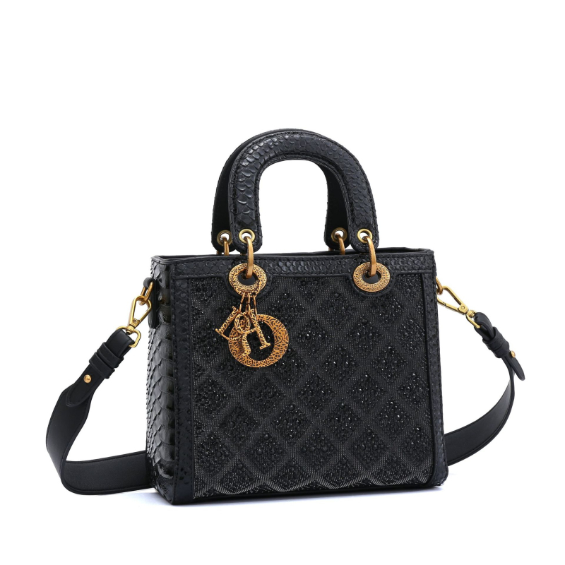 2025 Novi stil Princess Diana torba za žene, PU koža, torba za rame i crossbody