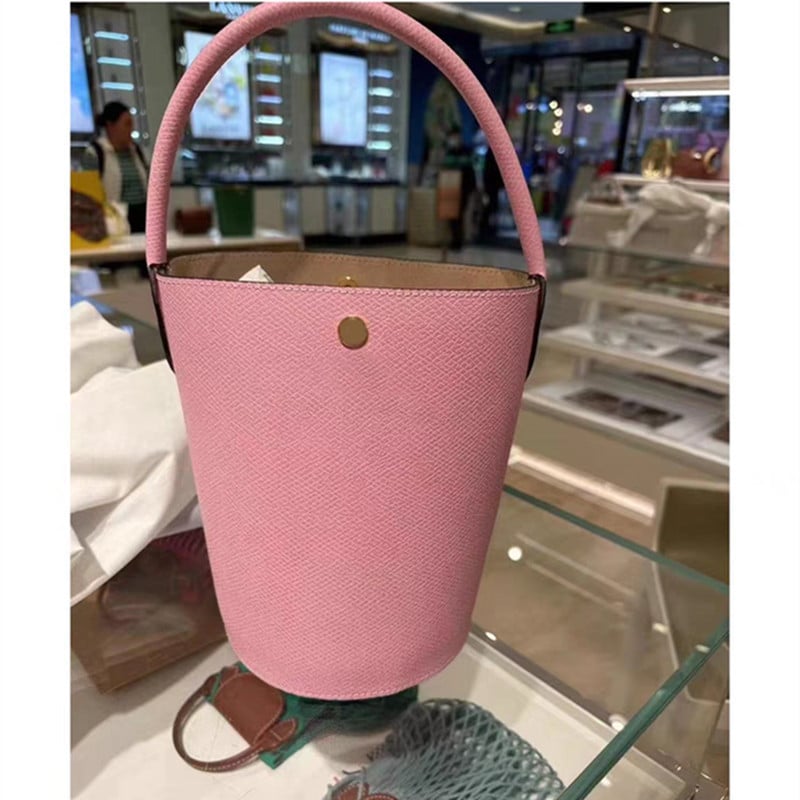 Mini kožna bucket torba, modni model za proljeće-ljeto, preko ramena ili u ruci, ženska casual torba