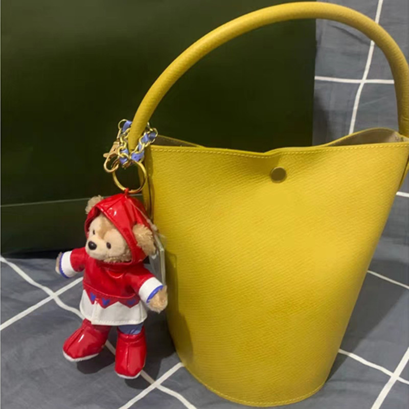 Mini kožna bucket torba, modni model za proljeće-ljeto, preko ramena ili u ruci, ženska casual torba