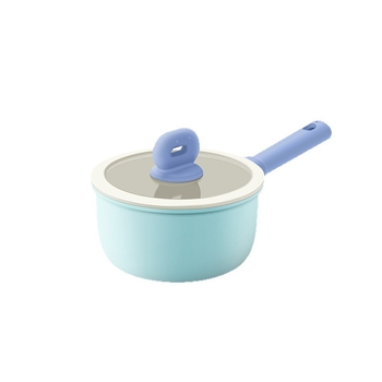 Oală de lapte ceramic glazurată pentru uz casnic, vas pentru hrana bebelușilor, oală de supă pentru o porție, potrivită pentru toate arzătoarele