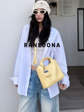 Košarasta torba od kože obrađene uljem, mekana koža, svakodnevna torba preko ramena, velika zapremina, svestrana crossbody torba