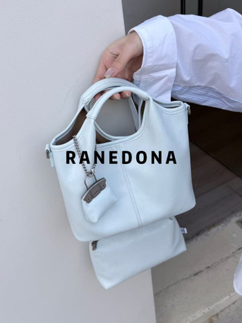 Košarasta torba od kože obrađene uljem, mekana koža, svakodnevna torba preko ramena, velika zapremina, svestrana crossbody torba