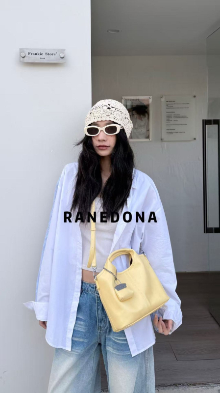 Košarasta torba od kože obrađene uljem, mekana koža, svakodnevna torba preko ramena, velika zapremina, svestrana crossbody torba