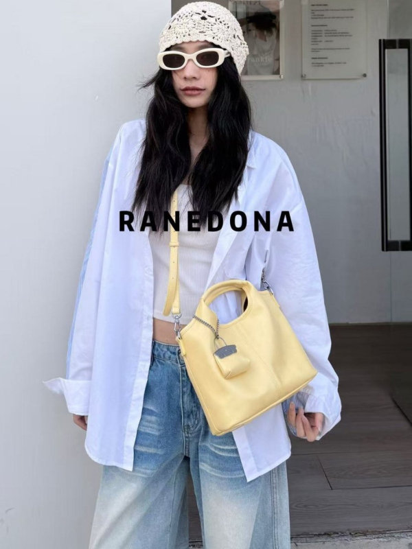Košarasta torba od kože obrađene uljem, mekana koža, svakodnevna torba preko ramena, velika zapremina, svestrana crossbody torba