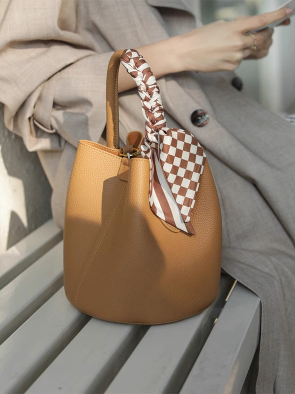 Crvena torba-košara s velikim kapacitetom, model 2025, svadbena torba za rame, crossbody ili ručna, jesen-zima