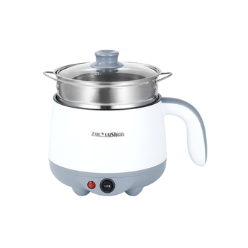 Oală electrică de gătit, multifuncțională, pentru cămin, compactă, interior antiaderent, 18 cm, 2 L