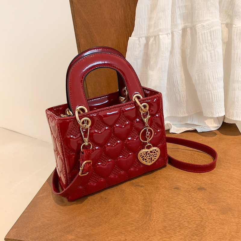 Stilna ženska mini torbica s lancem, mala kvadratna torbica za rameno ili crossbody