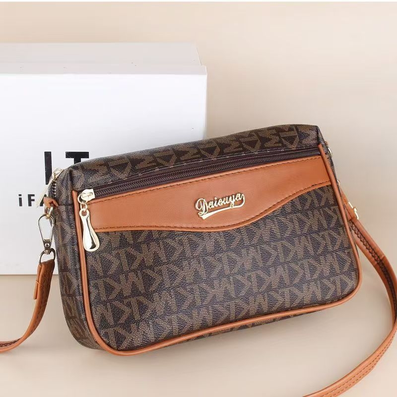 Qianseyi ženska crossbody torba s retro stilom, velika zapremina, svakodnevna torba za telefon