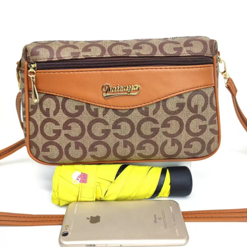 Qianseyi ženska crossbody torba s retro stilom, velika zapremina, svakodnevna torba za telefon