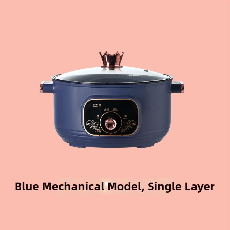 Akihiko oală electrică multifuncțională cu interior ceramic antiaderent, capacitate 3–4 L, 1000 W, funcții: abur, fierbere, prăjire, sotare, hot pot, cu funcție de rezervare, temporizator și afișaj LCD