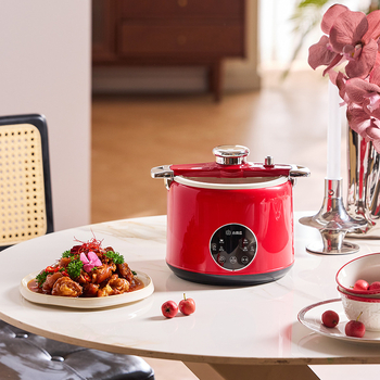 Gătitor electric mini cu presiune mică rotativă, multifuncțional, fără scurgeri, pentru cămin, 1–2 persoane