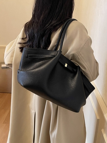 Torba Tote velikog kapaciteta sa krilima, plisirana, 2025 jedinstvene boje, nišni dizajn, dumpling torba za podlakticu/rameni crossbody