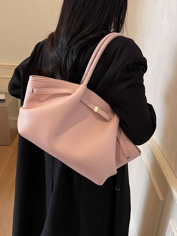 Torba Tote velikog kapaciteta sa krilima, plisirana, 2025 jedinstvene boje, nišni dizajn, dumpling torba za podlakticu/rameni crossbody
