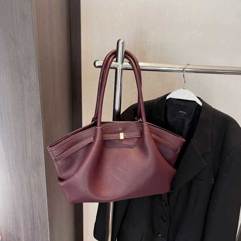 Torba Tote velikog kapaciteta sa krilima, plisirana, 2025 jedinstvene boje, nišni dizajn, dumpling torba za podlakticu/rameni crossbody