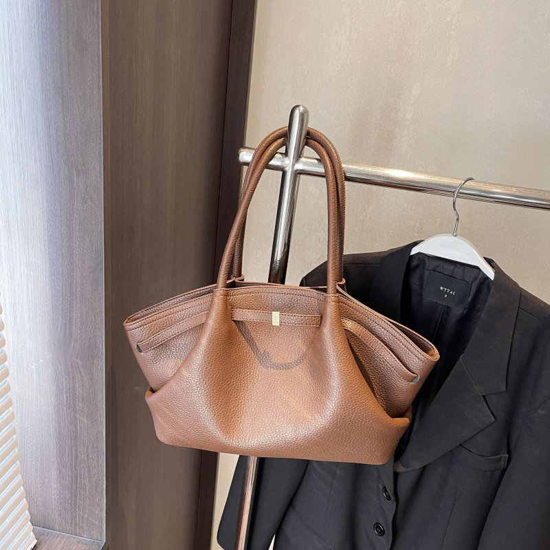 Torba Tote velikog kapaciteta sa krilima, plisirana, 2025 jedinstvene boje, nišni dizajn, dumpling torba za podlakticu/rameni crossbody