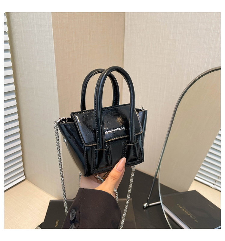 Mini trendišna nišna torbica, slatko lice s krilima, lančana crossbody torba, jednodjelna ženska torba, torbica za ruž