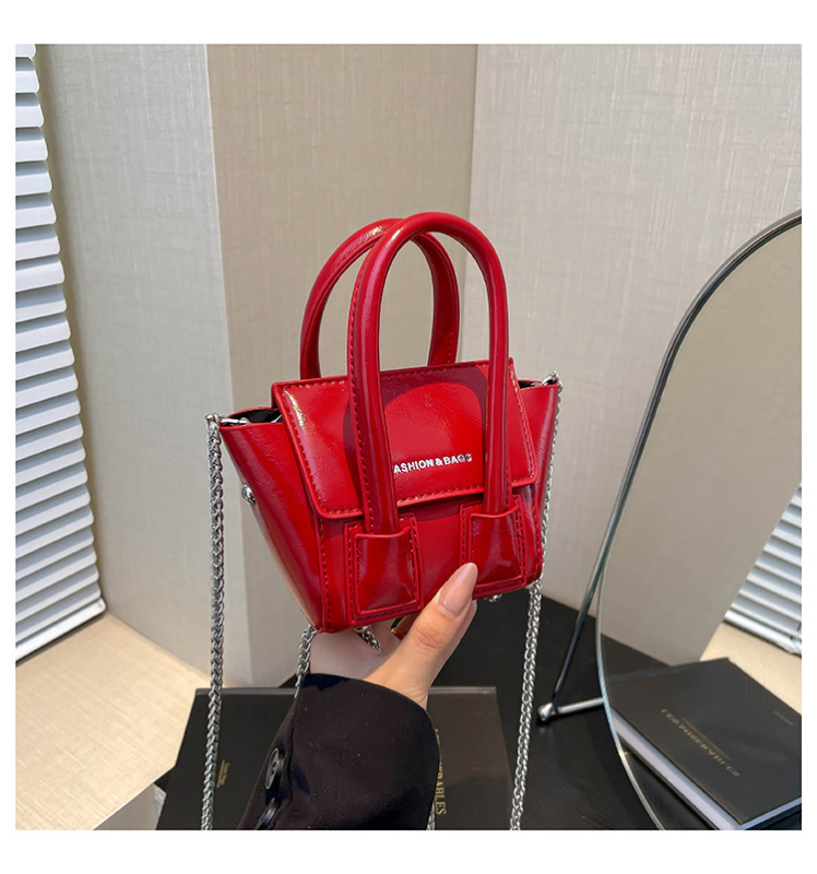 Mini trendišna nišna torbica, slatko lice s krilima, lančana crossbody torba, jednodjelna ženska torba, torbica za ruž
