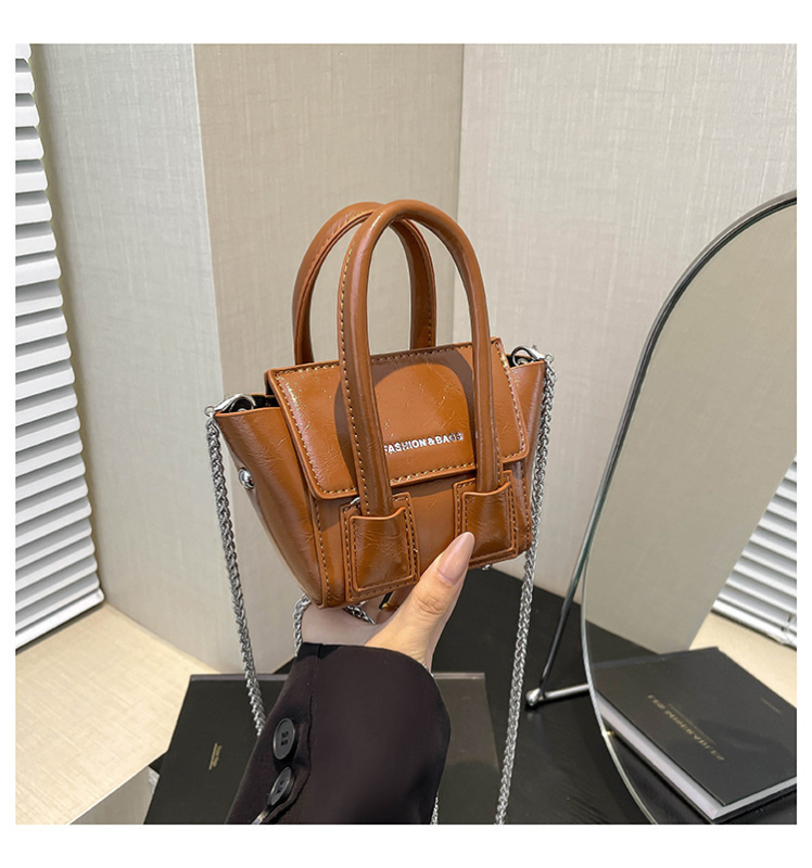 Mini trendišna nišna torbica, slatko lice s krilima, lančana crossbody torba, jednodjelna ženska torba, torbica za ruž