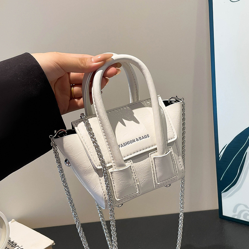 Mini trendišna nišna torbica, slatko lice s krilima, lančana crossbody torba, jednodjelna ženska torba, torbica za ruž