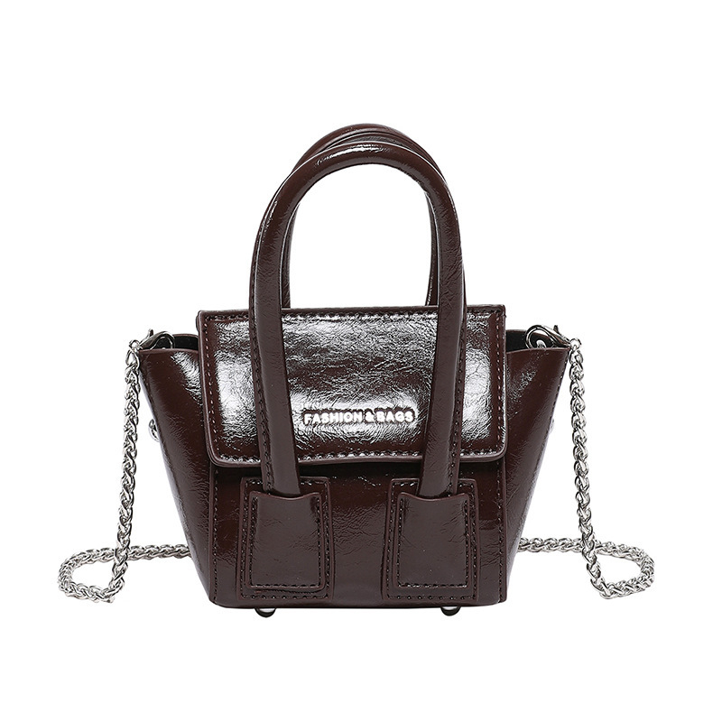 Mini trendišna nišna torbica, slatko lice s krilima, lančana crossbody torba, jednodjelna ženska torba, torbica za ruž