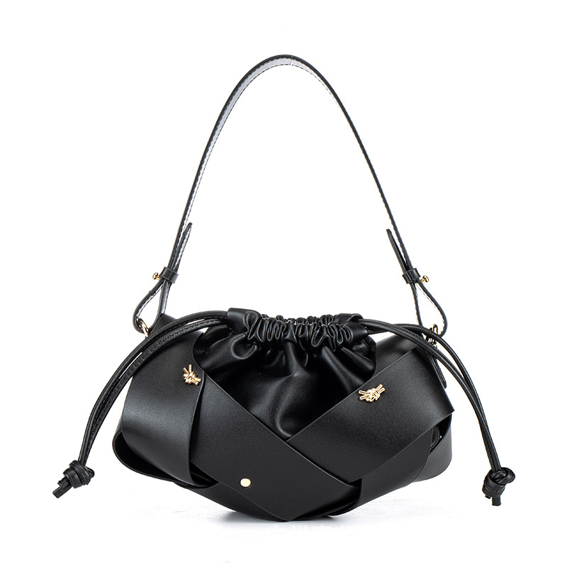 Ženska Cloud torba s remenom preko ramena, nišni dizajn, elegantan minimalistički stil