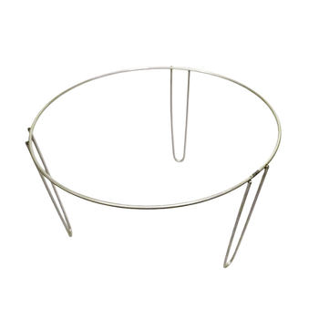 Suport rotund din folie de aluminiu, de unică folosință, pentru pește la grătar, barbecue și hot pot