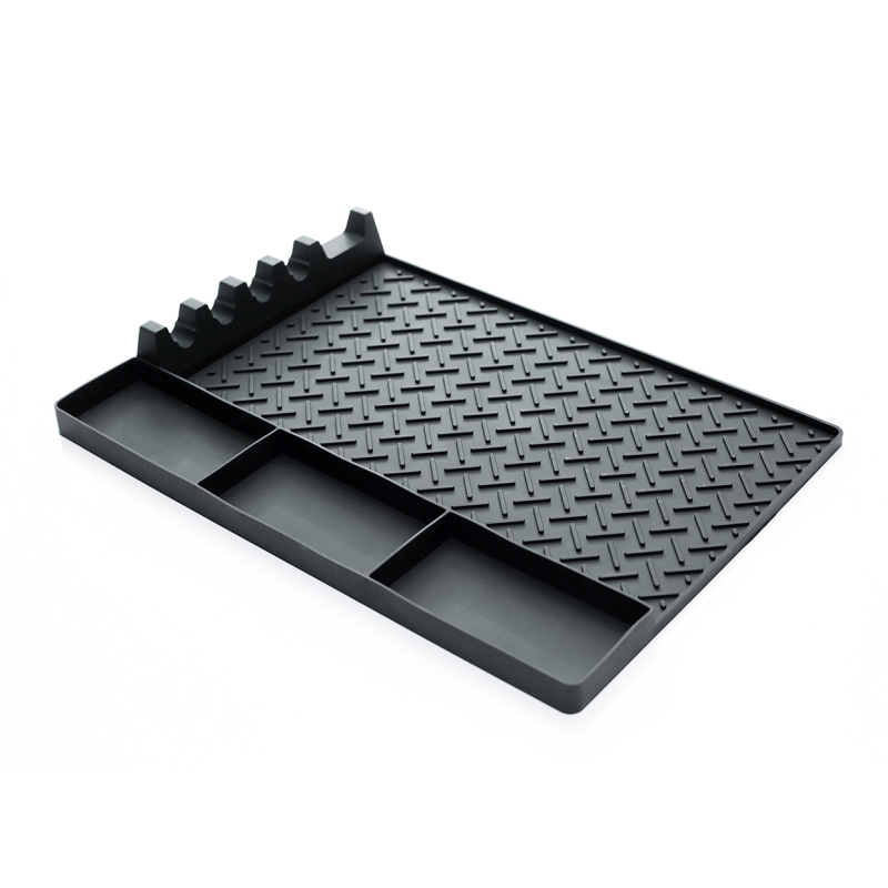 Covoraș de grătar din silicon, de calitate alimentară, rezistent la temperaturi înalte, antiaderent, pentru exterior, suprafață de depozitare