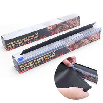 Covoraș teflon pentru grătar, antiaderent, cu benzi de tăiere, dimensiuni 1 m, 2 m și 4 m, accesorii pentru grătar