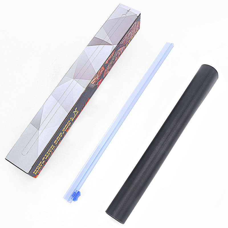 Covoraș teflon pentru grătar, antiaderent, cu benzi de tăiere, dimensiuni 1 m, 2 m și 4 m, accesorii pentru grătar